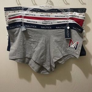 Nautica 4PK Boy shorts comfy stretch Loungewear‎ plus size 3X New!